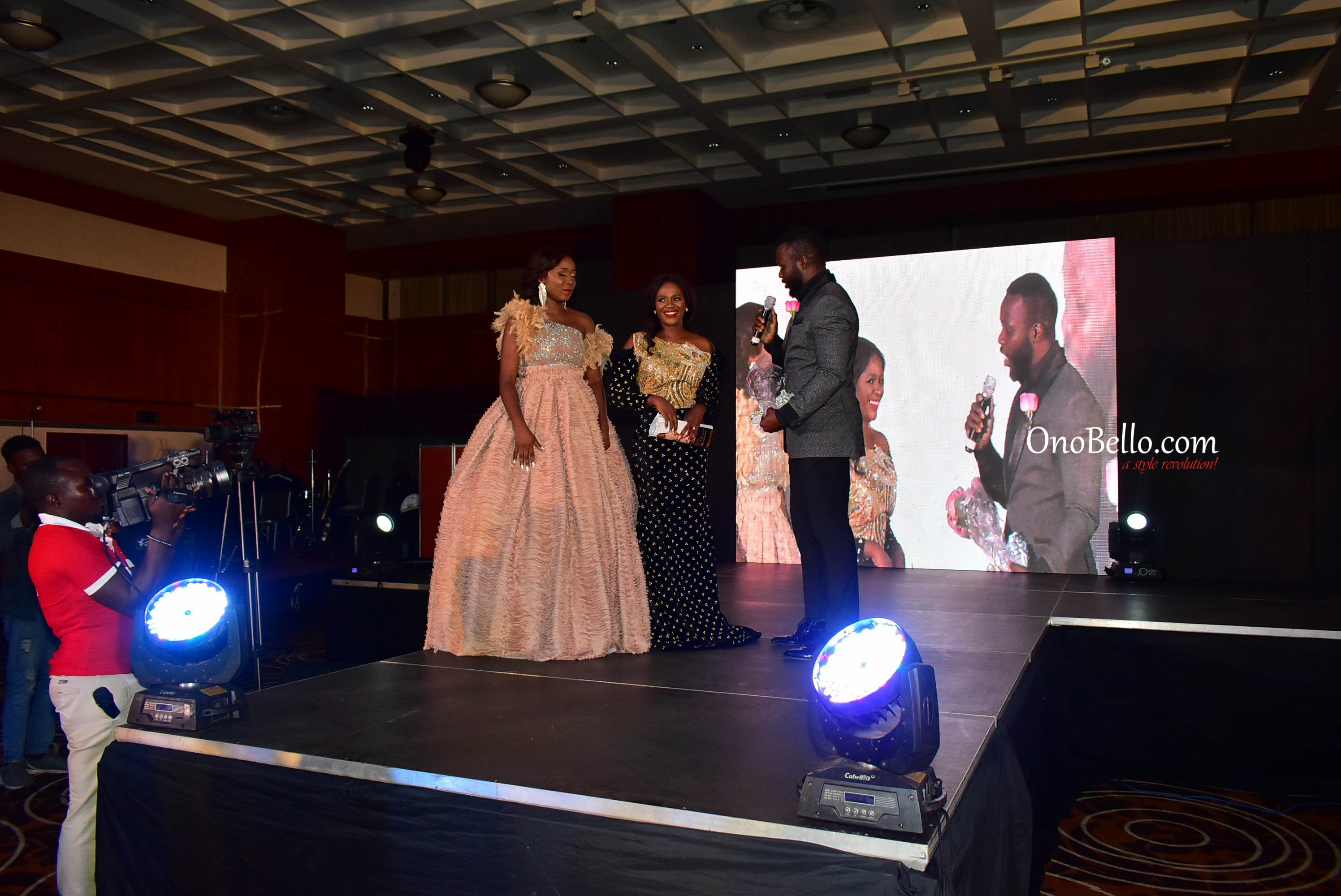 Red Carpet Glam! Osas Ighodaro Ajibade, Lanre DaSilva Ajayi, More Attend The 2017 ELOY Awards