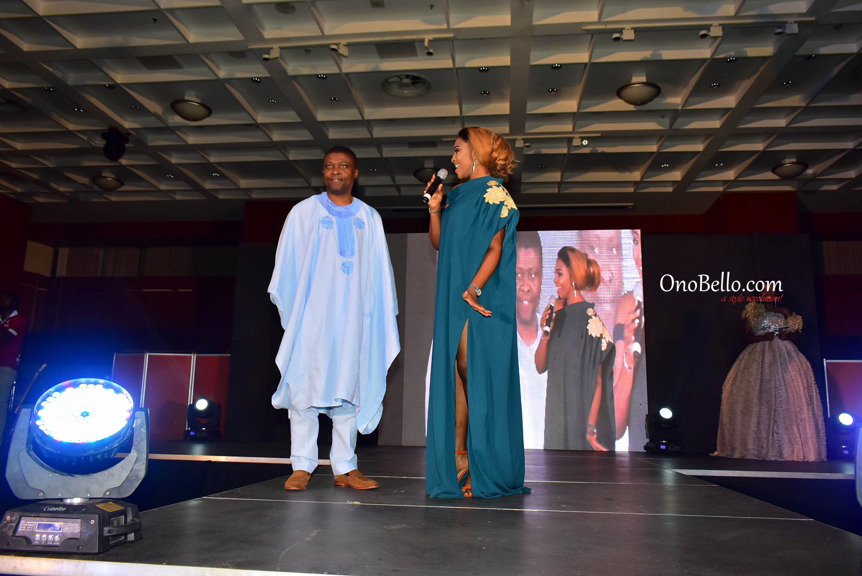 Red Carpet Glam! Osas Ighodaro Ajibade, Lanre DaSilva Ajayi, More Attend The 2017 ELOY Awards
