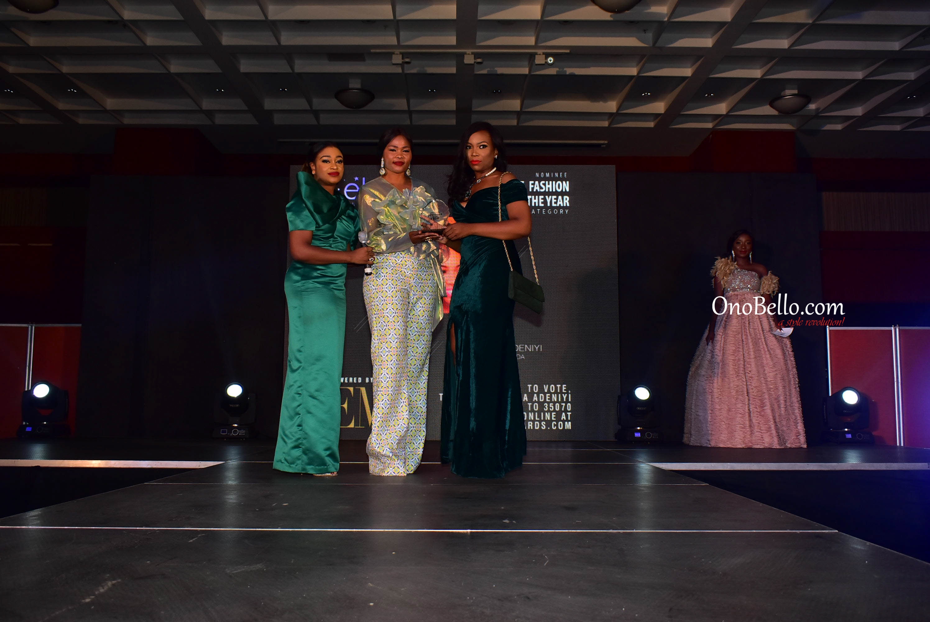 Red Carpet Glam! Osas Ighodaro Ajibade, Lanre DaSilva Ajayi, More Attend The 2017 ELOY Awards