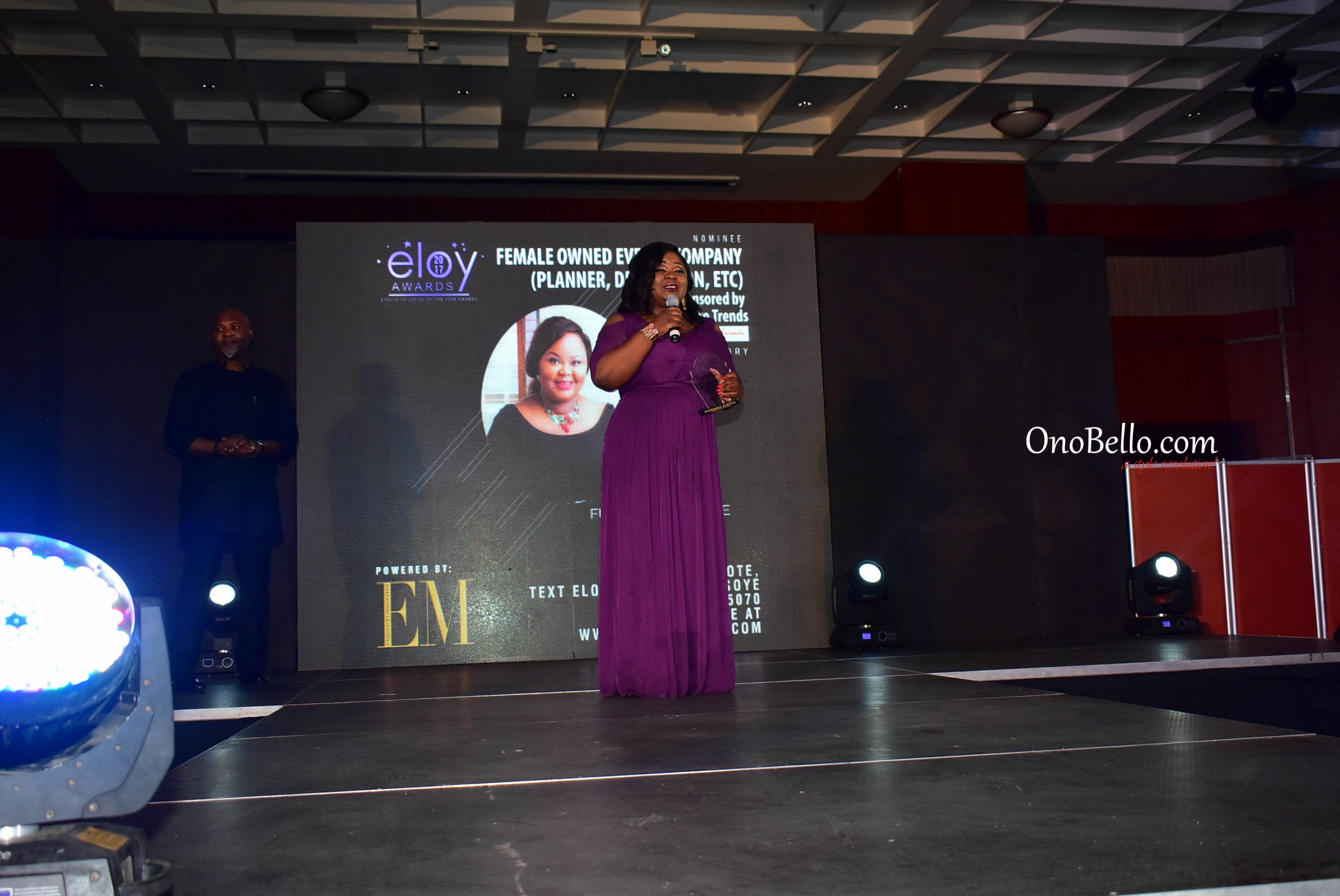Red Carpet Glam! Osas Ighodaro Ajibade, Lanre DaSilva Ajayi, More Attend The 2017 ELOY Awards