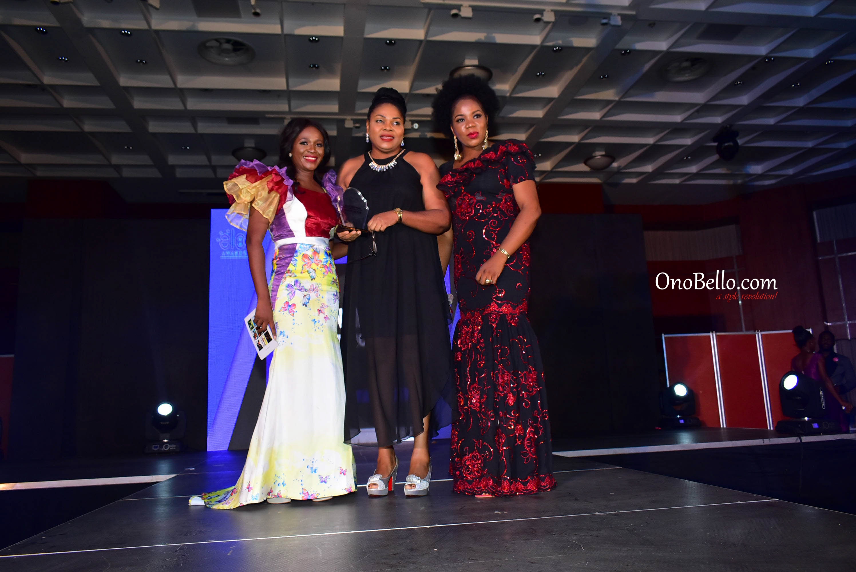 Red Carpet Glam! Osas Ighodaro Ajibade, Lanre DaSilva Ajayi, More Attend The 2017 ELOY Awards