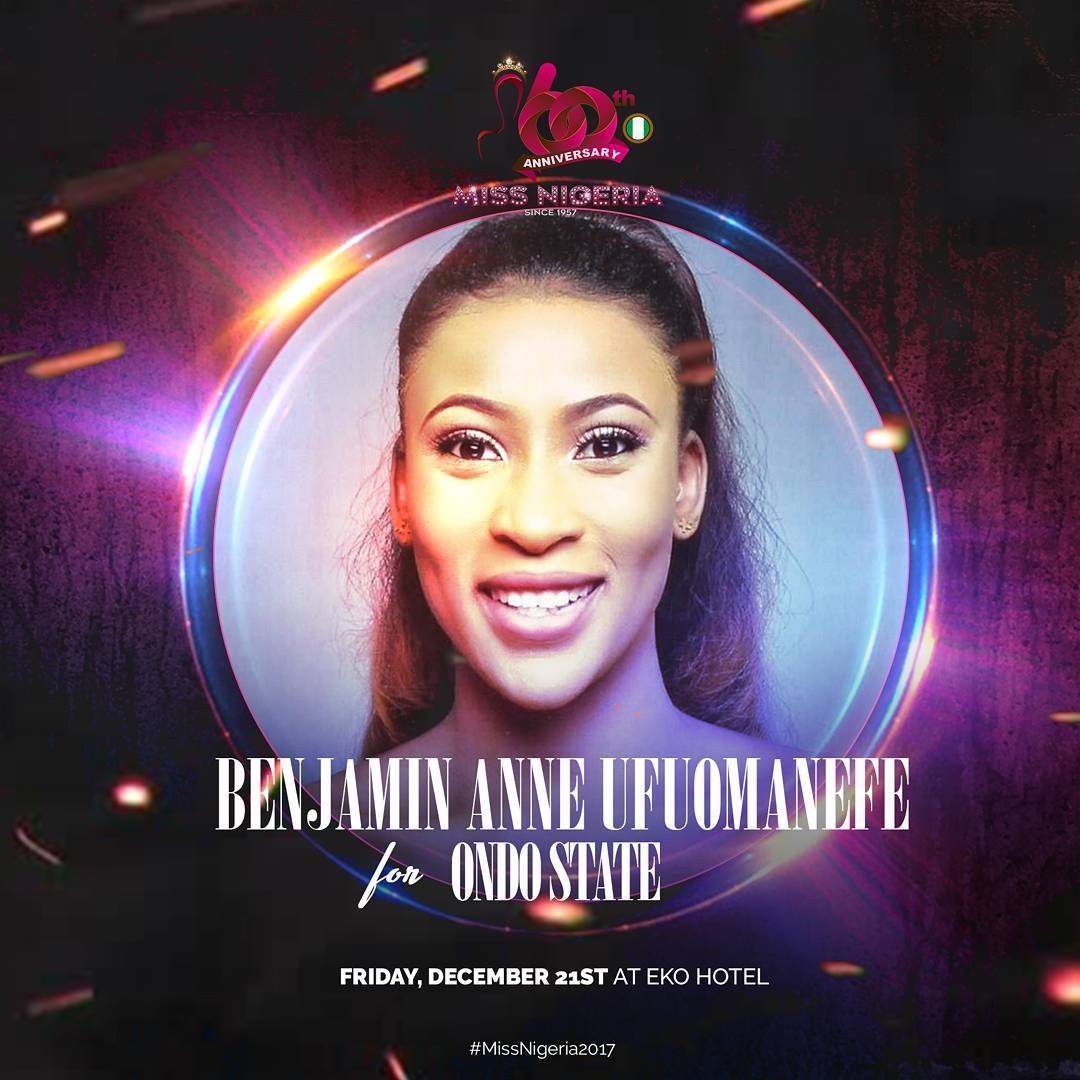 MISS NIGERIA FINALISTS 2017: SEE ALL 37 CONTESTANTS