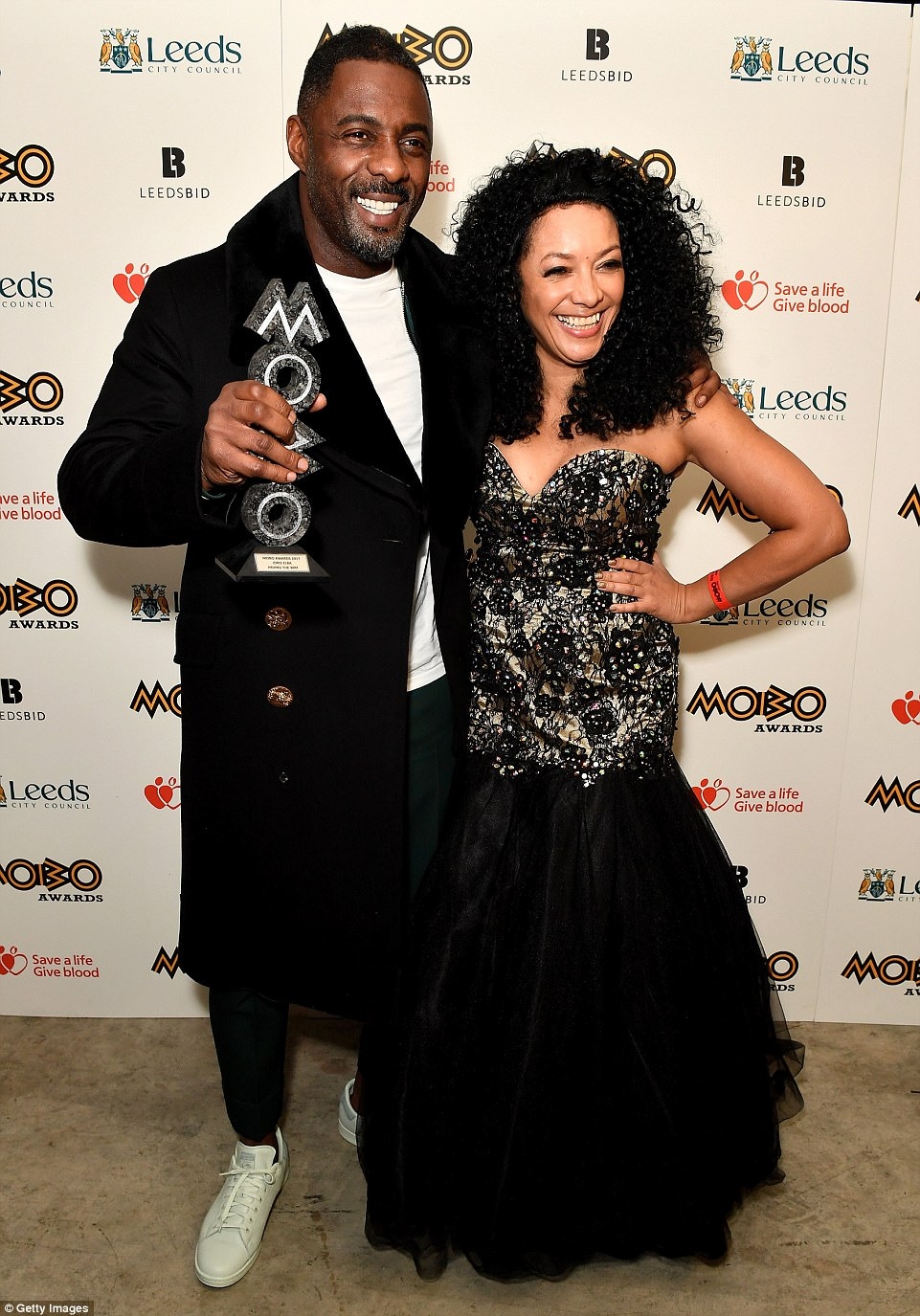 Cardi B, Idris Elba, Davido, More Storm The Red Carpet At The 2017 MOBO Awards