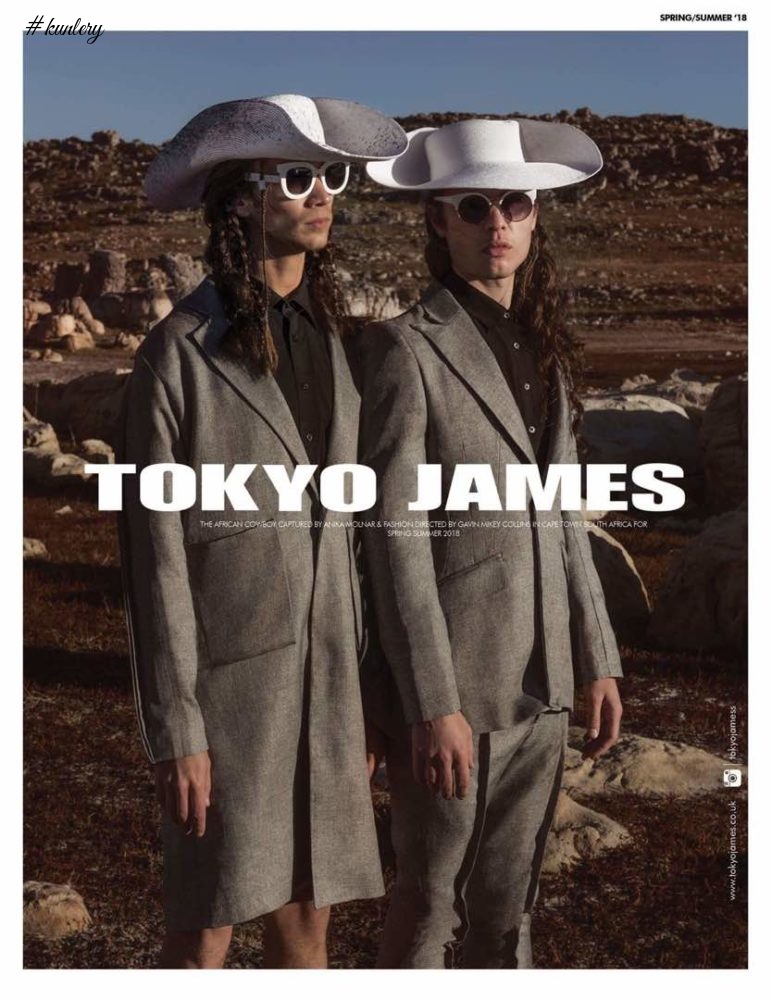 Tokyo James With SS18 Campaign Titled The African Cowboy