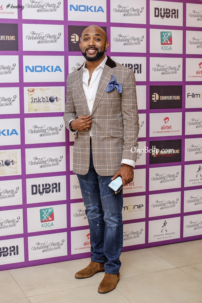Mo Abudu, Adesua Etomi, Banky W, Attend Private Screening For “The Wedding Party2: Destination Dubai”