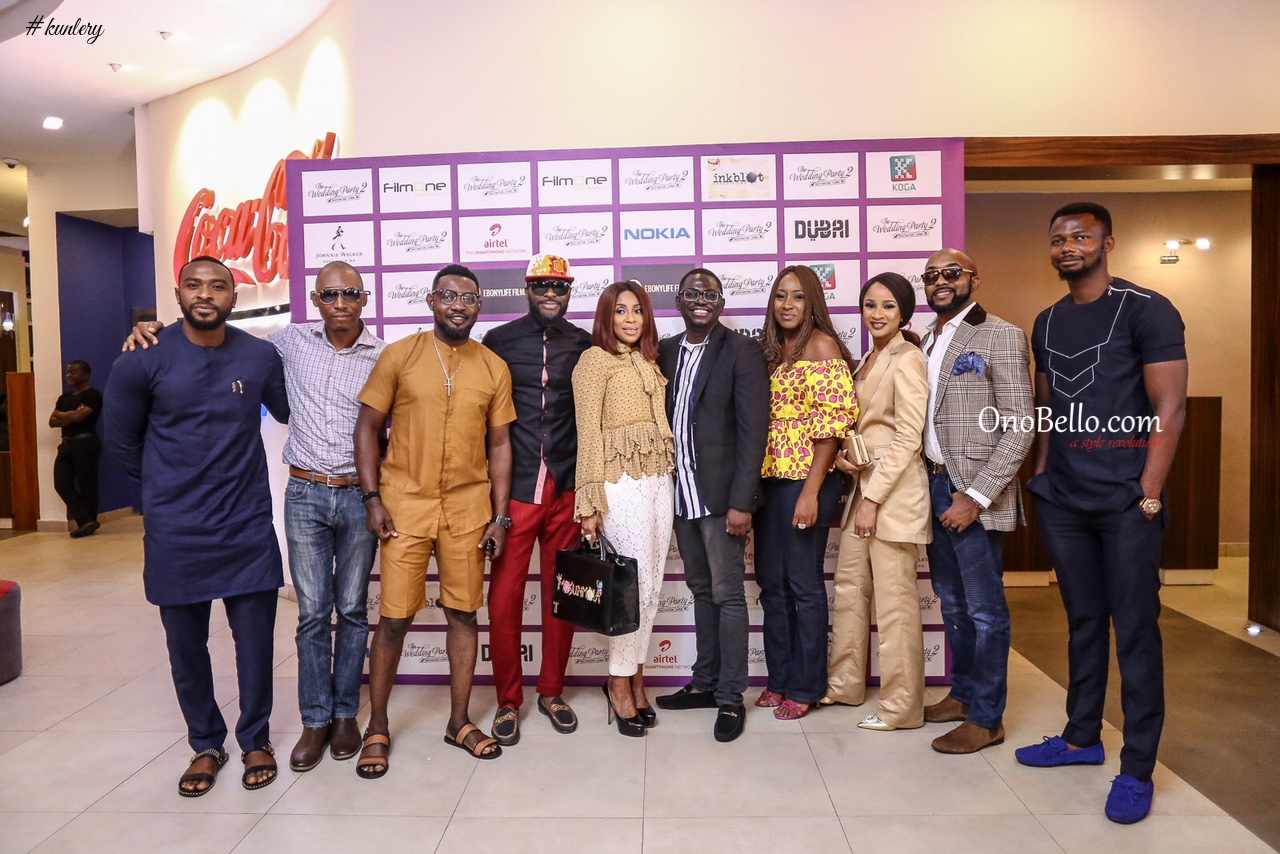Mo Abudu, Adesua Etomi, Banky W, Attend Private Screening For “The Wedding Party2: Destination Dubai”