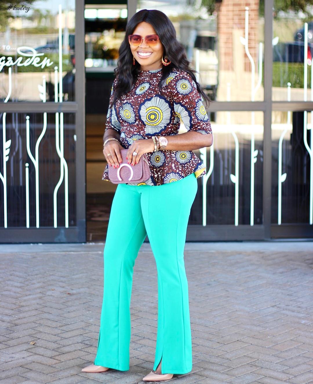 STAY FABULOUS THIS HOLIDAY PERIOD IN LATEST AND CUTE ANKARA TOPS
