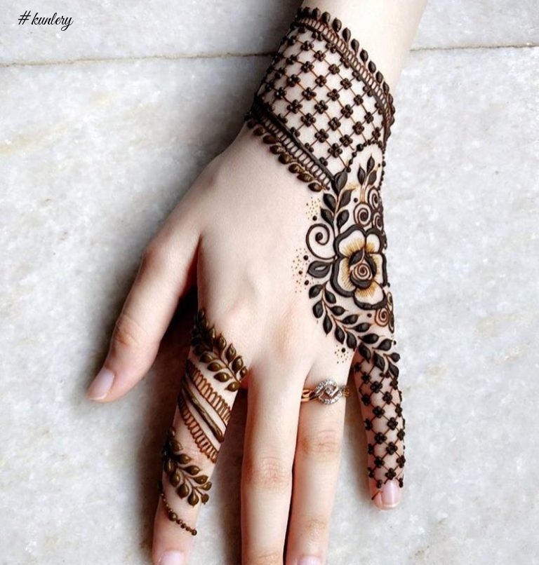 MODERN HENNA DESIGNS THAT WILL CATCH YOUR EYE