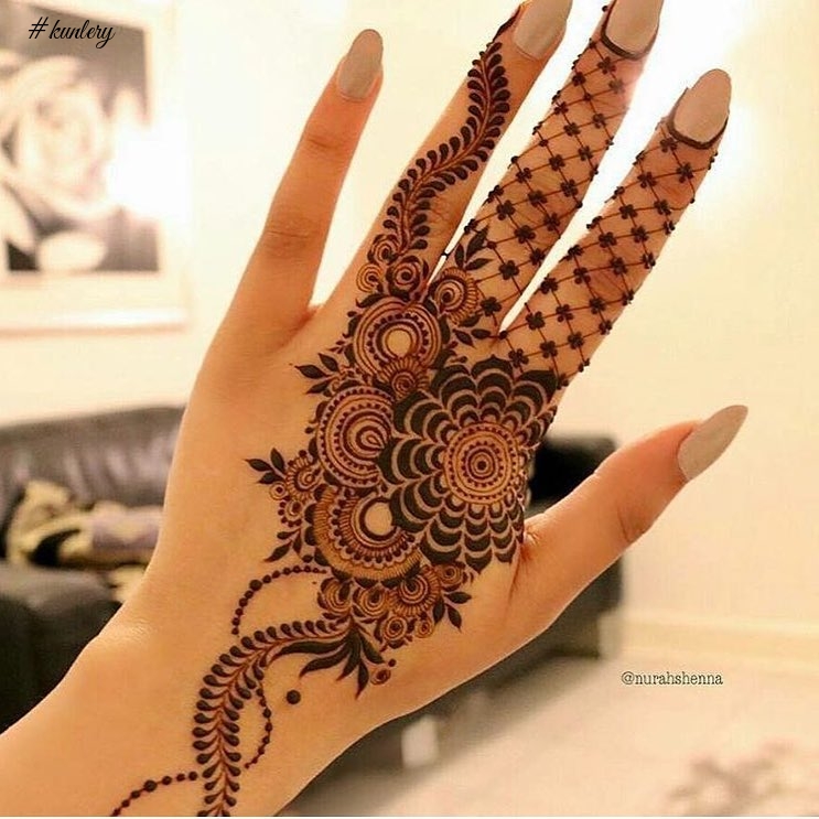MODERN HENNA DESIGNS THAT WILL CATCH YOUR EYE