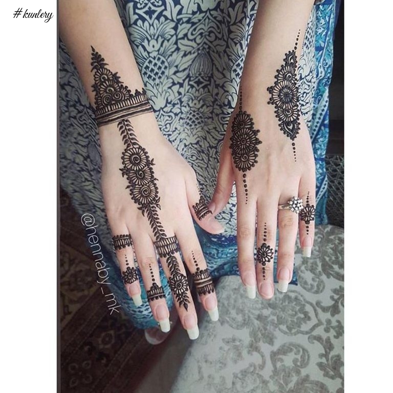 MODERN HENNA DESIGNS THAT WILL CATCH YOUR EYE