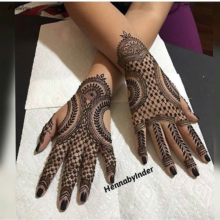MODERN HENNA DESIGNS THAT WILL CATCH YOUR EYE