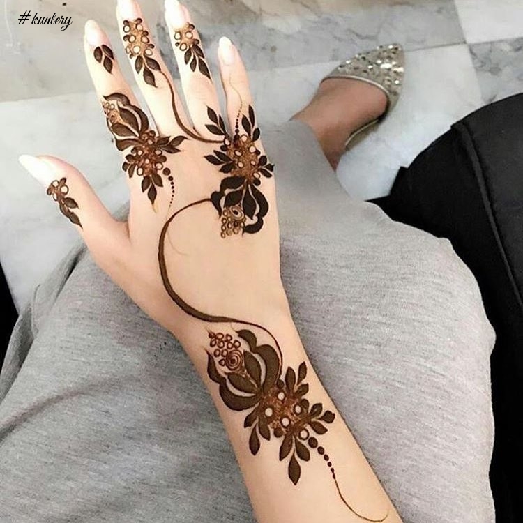 MODERN HENNA DESIGNS THAT WILL CATCH YOUR EYE