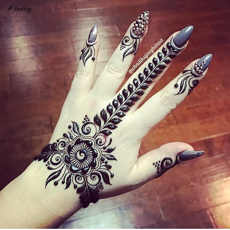 MODERN HENNA DESIGNS THAT WILL CATCH YOUR EYE