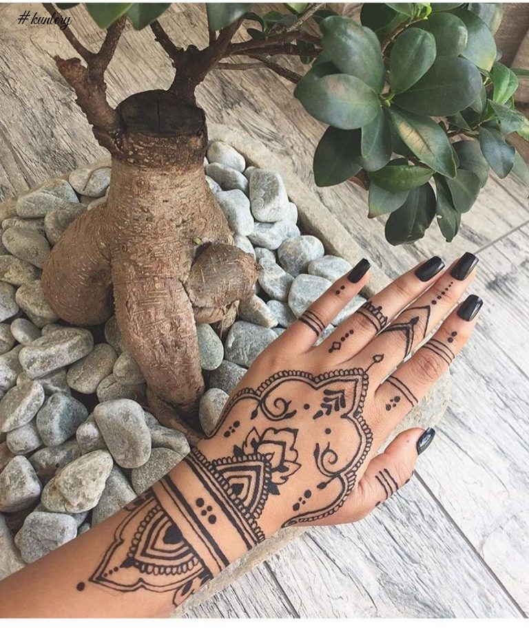 MODERN HENNA DESIGNS THAT WILL CATCH YOUR EYE