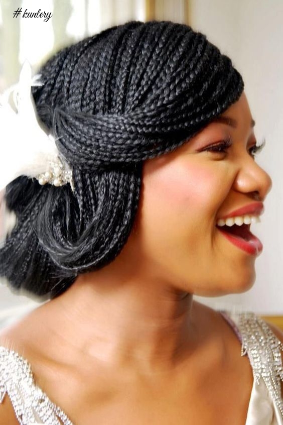 Chic And Flattering Braided Hairstyles For The Modern And Fashionable Bride