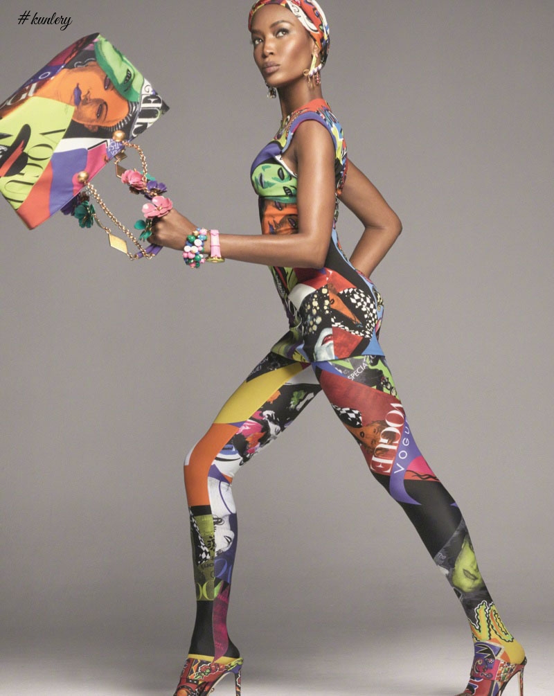 Naomi Campbell, Kaia Gerber, Gigi Hadid Star In Versace’s Spring 2018 Campaign