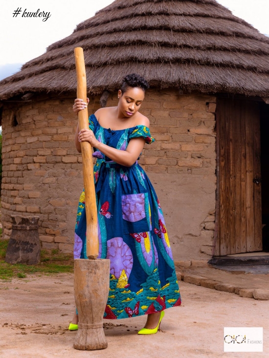 BBA Star Pokello Features In Beautiful Look Book For Fashion Brand CiCi Fashion