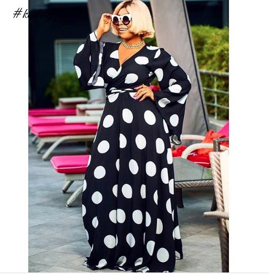 Look Of The Day – Polka Dot Princess: Aderonke Adefalujo (therealrhonkefella)