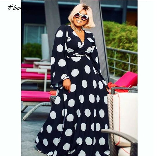 Look Of The Day – Polka Dot Princess: Aderonke Adefalujo (therealrhonkefella)