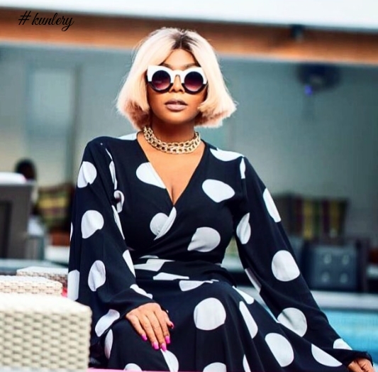 Look Of The Day – Polka Dot Princess: Aderonke Adefalujo (therealrhonkefella)