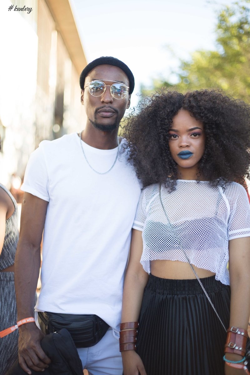 Street Style Couples At The AFROPUNK South Africa 2017