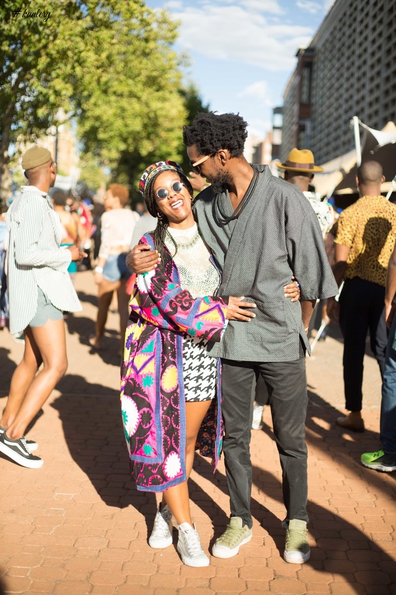Street Style Couples At The AFROPUNK South Africa 2017
