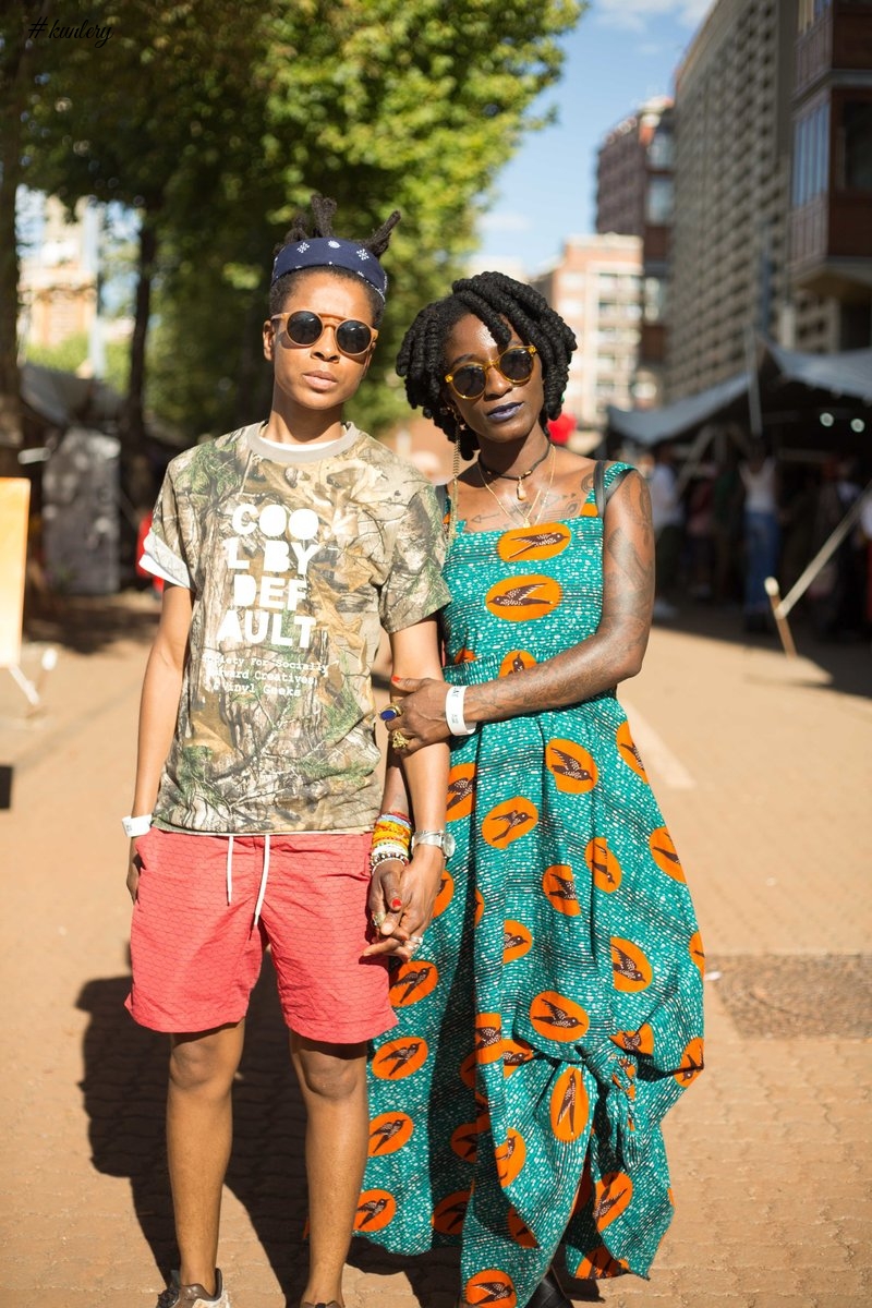Street Style Couples At The AFROPUNK South Africa 2017