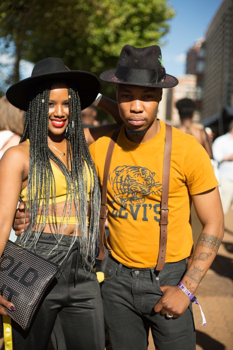 Street Style Couples At The AFROPUNK South Africa 2017