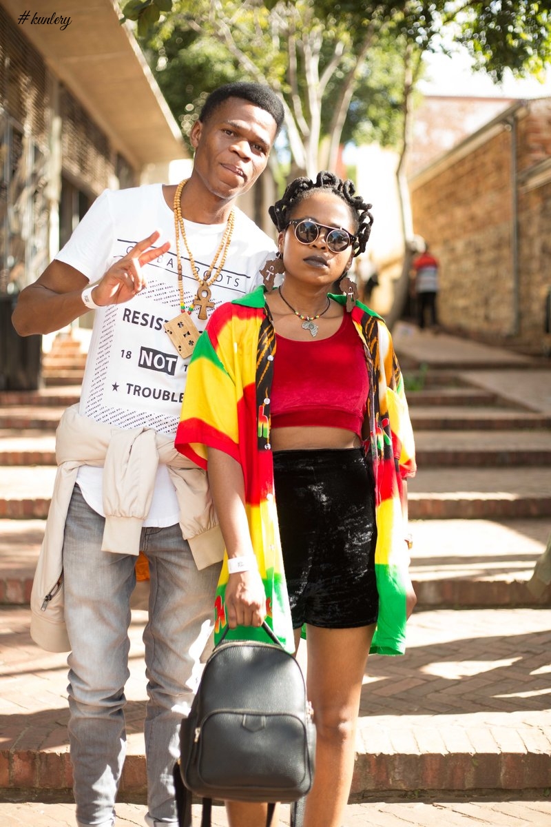 Street Style Couples At The AFROPUNK South Africa 2017