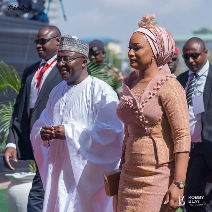Ghana’s VP’s Wife Samira Bawumia Breaks Internet Again with Her 61st Independence Day Dress