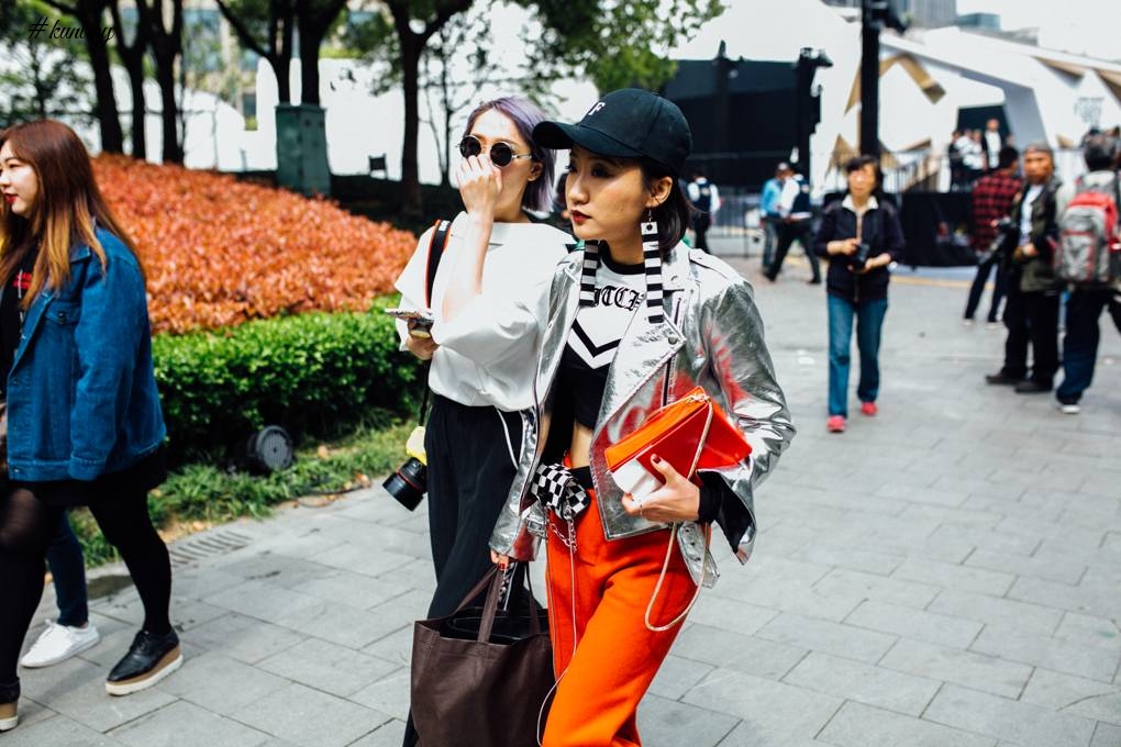 Check Out The Street Style Looks From Shanghai Fashion Week!
