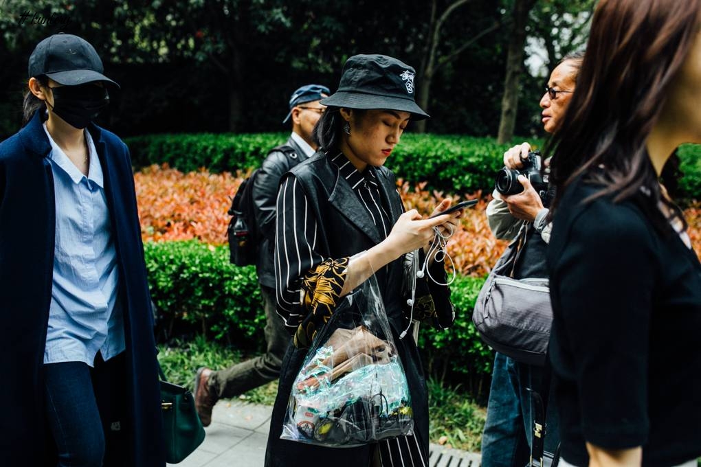 Check Out The Street Style Looks From Shanghai Fashion Week!
