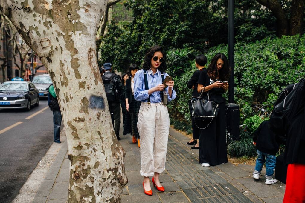 Check Out The Street Style Looks From Shanghai Fashion Week!