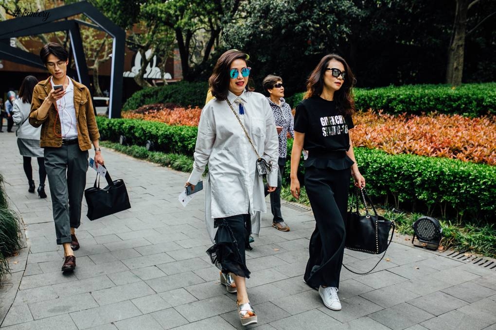 Check Out The Street Style Looks From Shanghai Fashion Week!