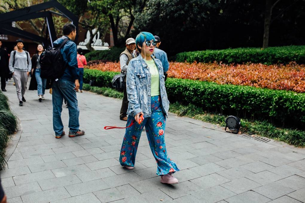 Check Out The Street Style Looks From Shanghai Fashion Week!