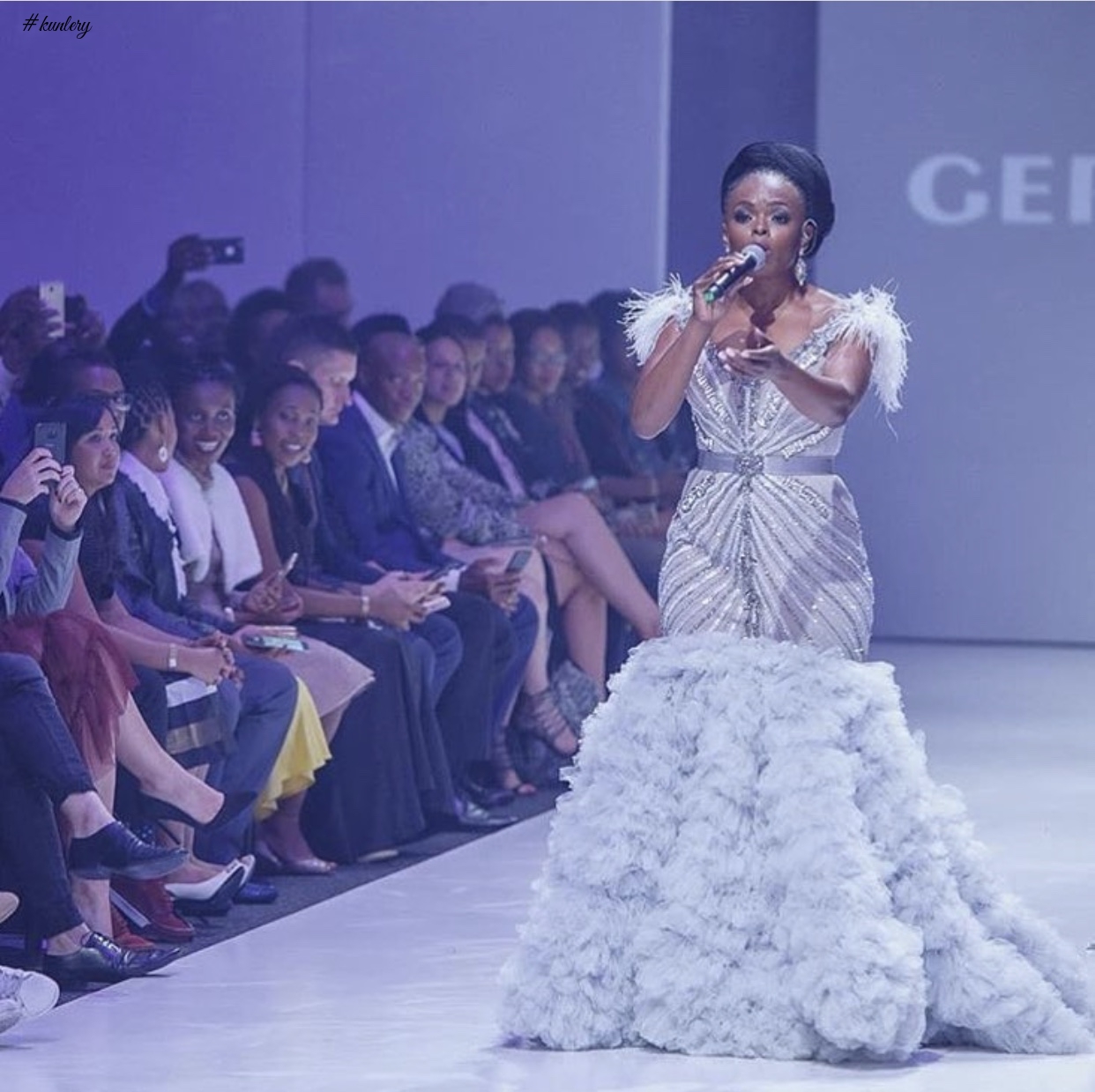 Gert-Johan Coetzee Turns Pearl Thusi & Unathi To ‘SA’s Gorgeous Angel’ At South African Fashion Week 2018