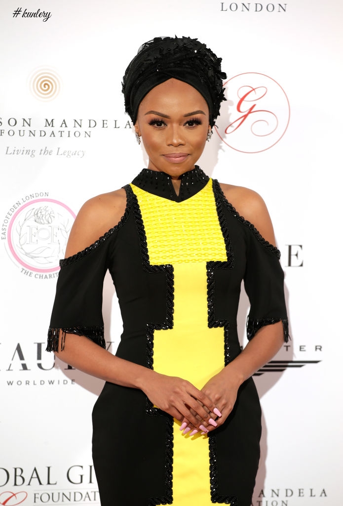 Bonang Matheba, Vanessa Williams, Beverly Knight Attend The Nelson Mandala Global Gift Gala In London