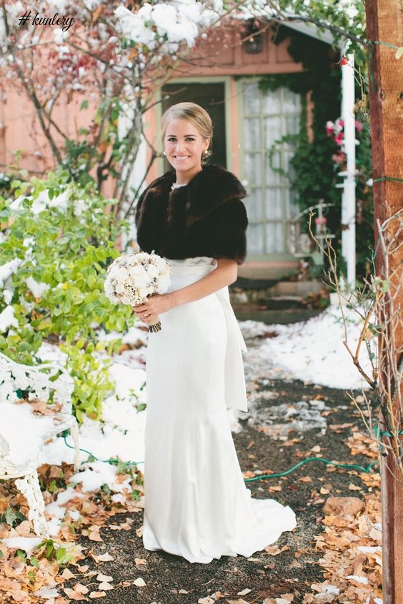 11 Bridal Fur Outfits To Inspire You