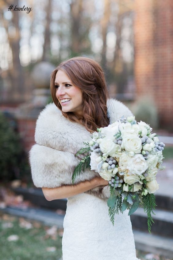 11 Bridal Fur Outfits To Inspire You