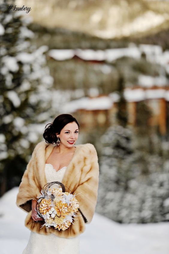 11 Bridal Fur Outfits To Inspire You
