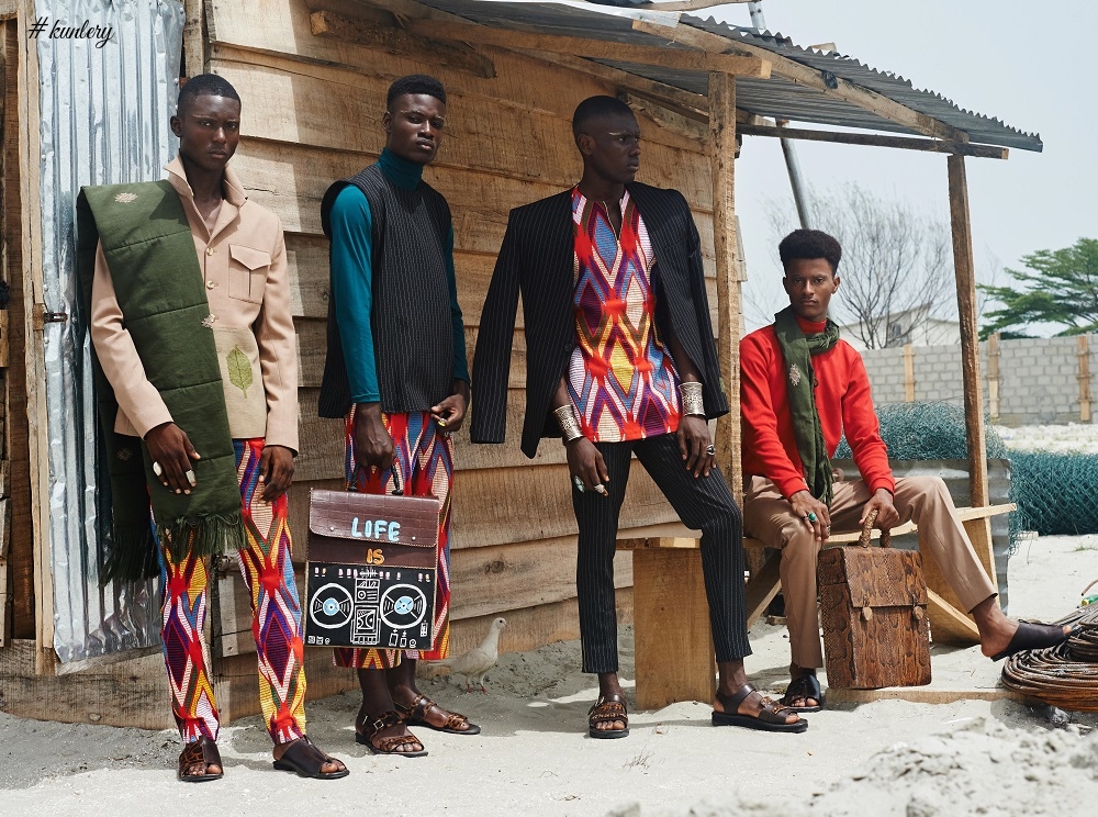 Emmy Kasbit Releases His Highly Coveted Autumn/Winter 2018 collection, Tagged Business Casj