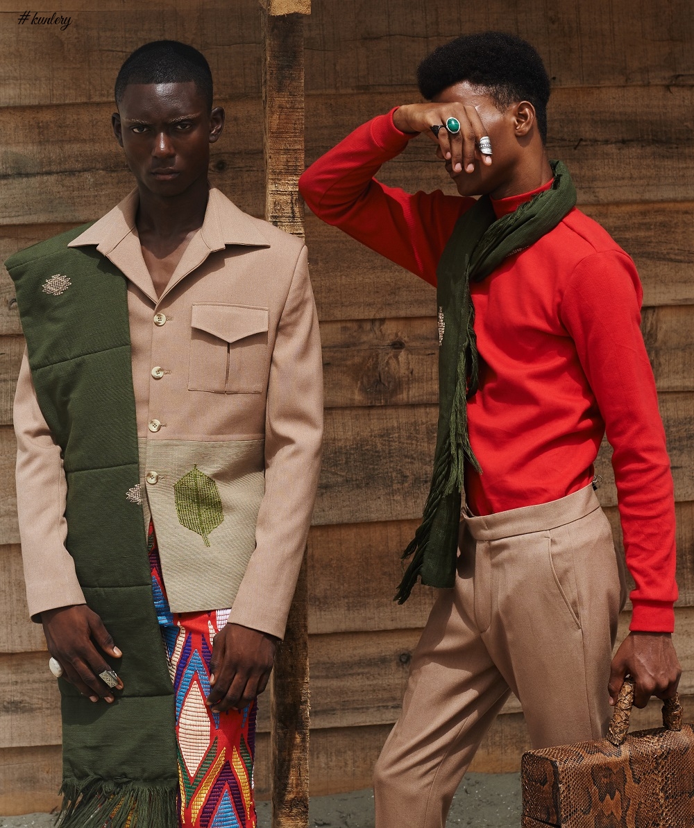 Emmy Kasbit Releases His Highly Coveted Autumn/Winter 2018 collection, Tagged Business Casj
