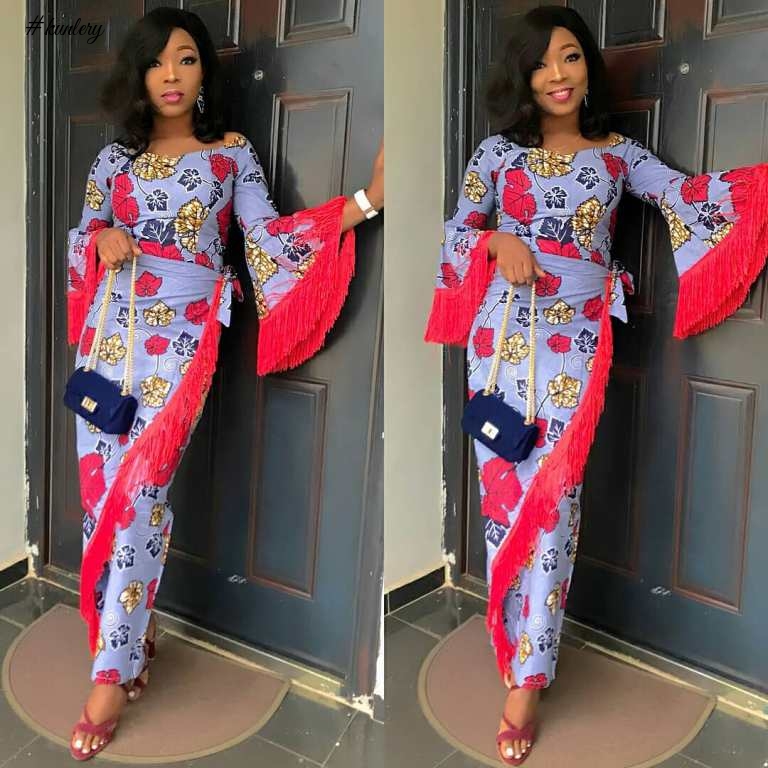 THE NEW TREND OF SLAYING THE LATEST ANKARA STYLES