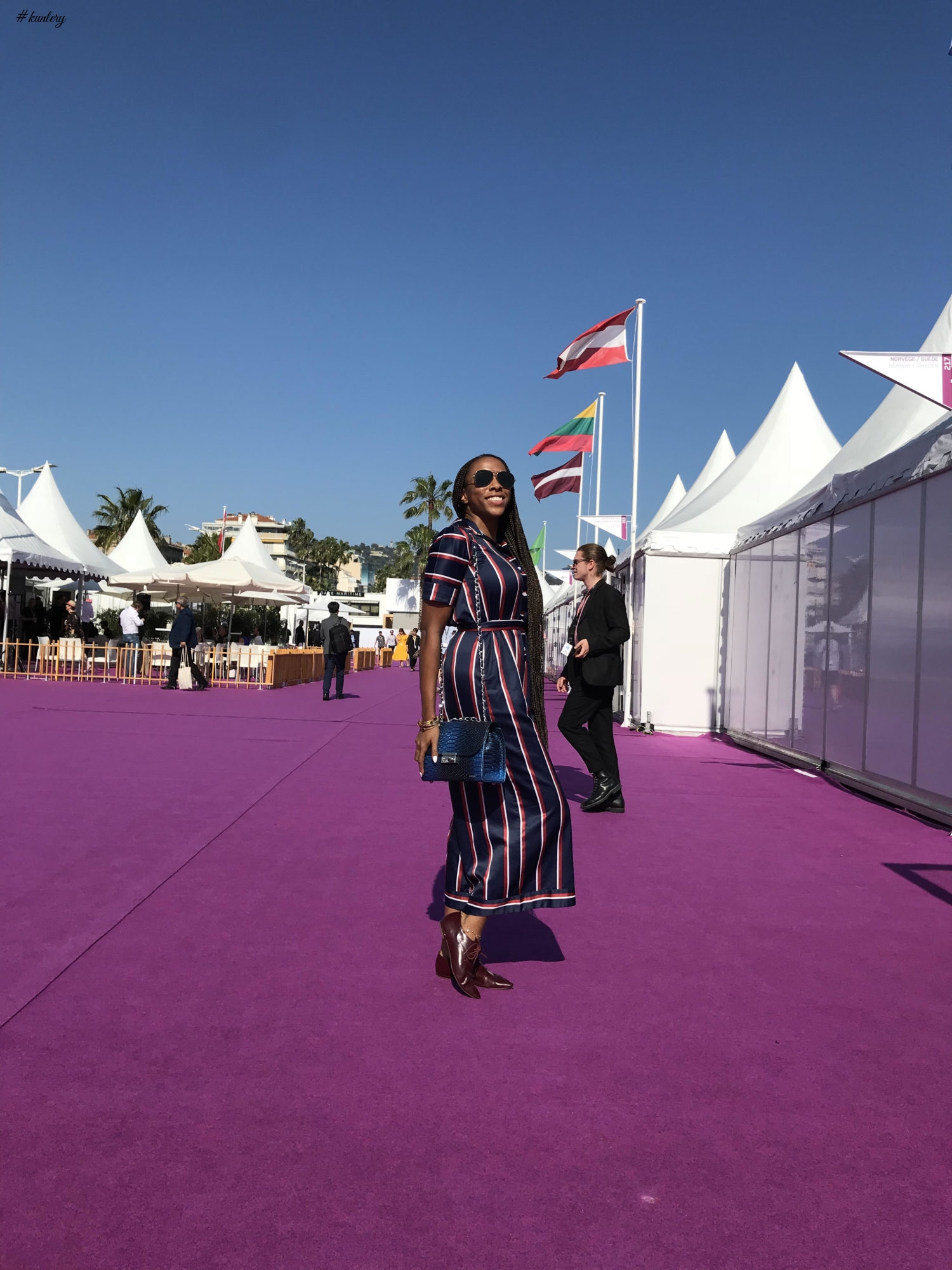 Style Look Of The Day: Fade Ogunro Takes Cannes Festival
