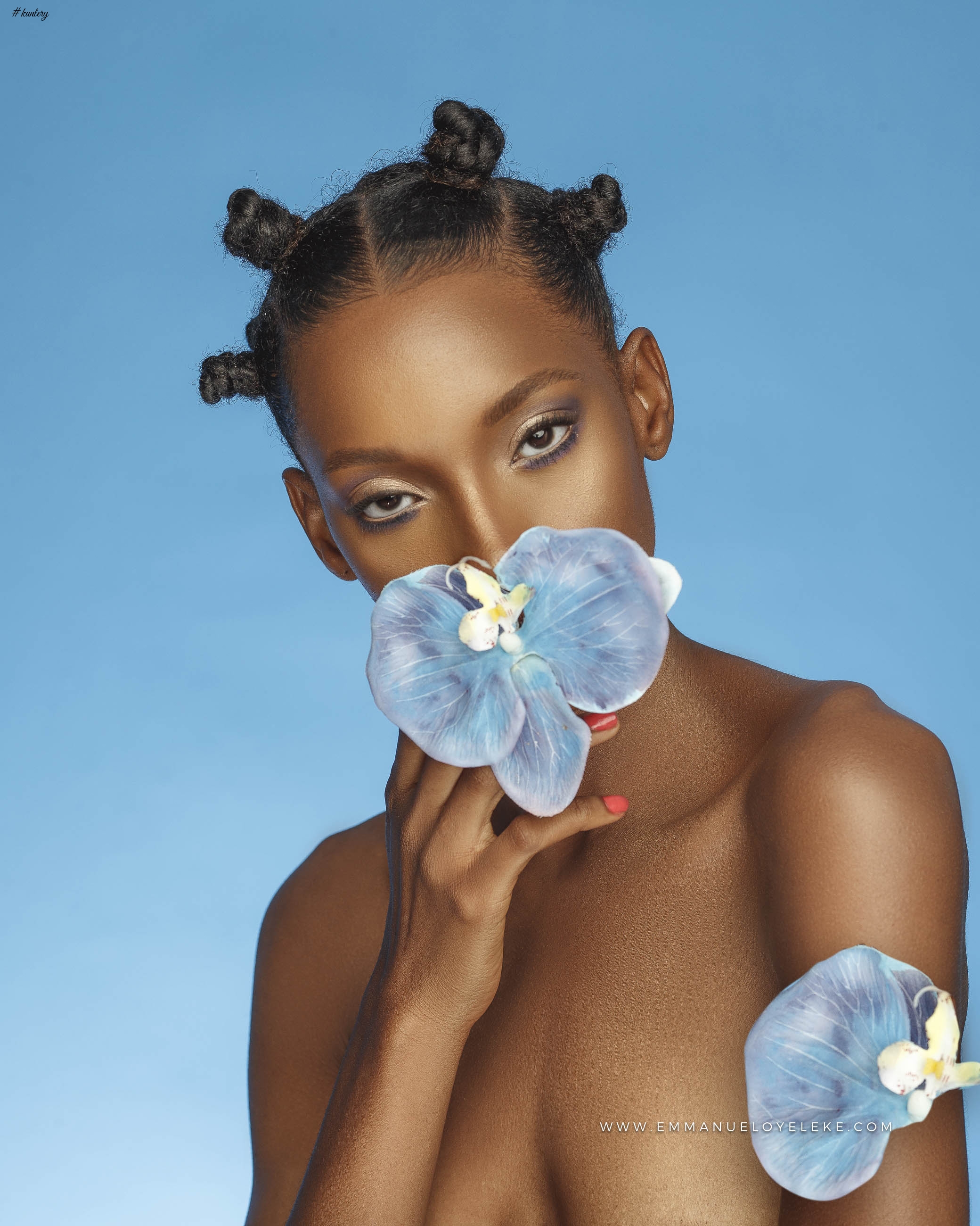 Emmanuel Oyeleke’s Blooming Beauty Shoot Is Everything You Need To See