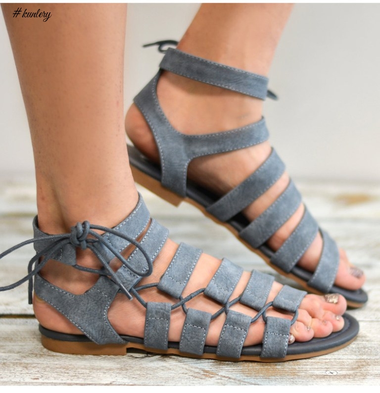 12 ON-TREND FLAT SANDALS. YES ITS ALL ABOUT THE BEAUTIFUL SANDALS