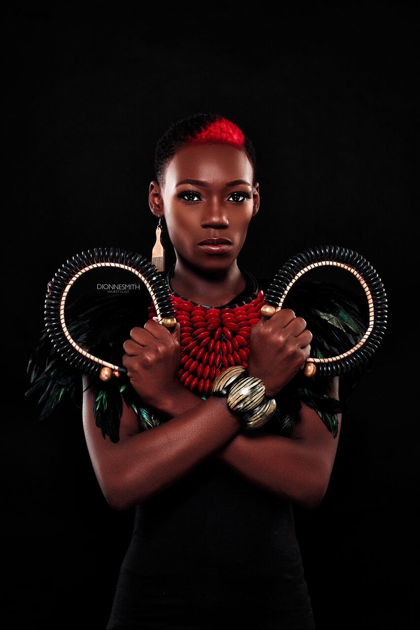 Nigerian Makeup Artist Joy Adenuga Gives Us The Wakanda Feeling With This Beauty Editorial