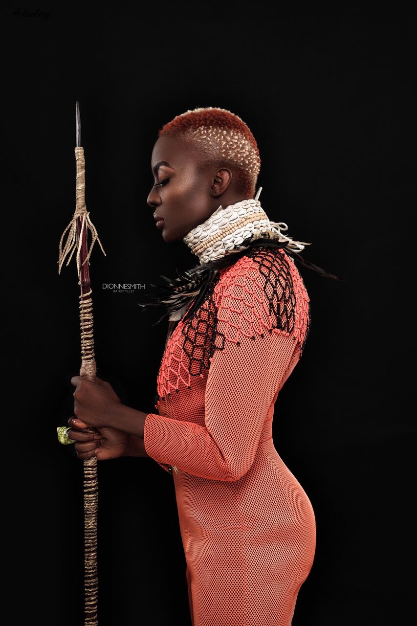 Nigerian Makeup Artist Joy Adenuga Gives Us The Wakanda Feeling With This Beauty Editorial