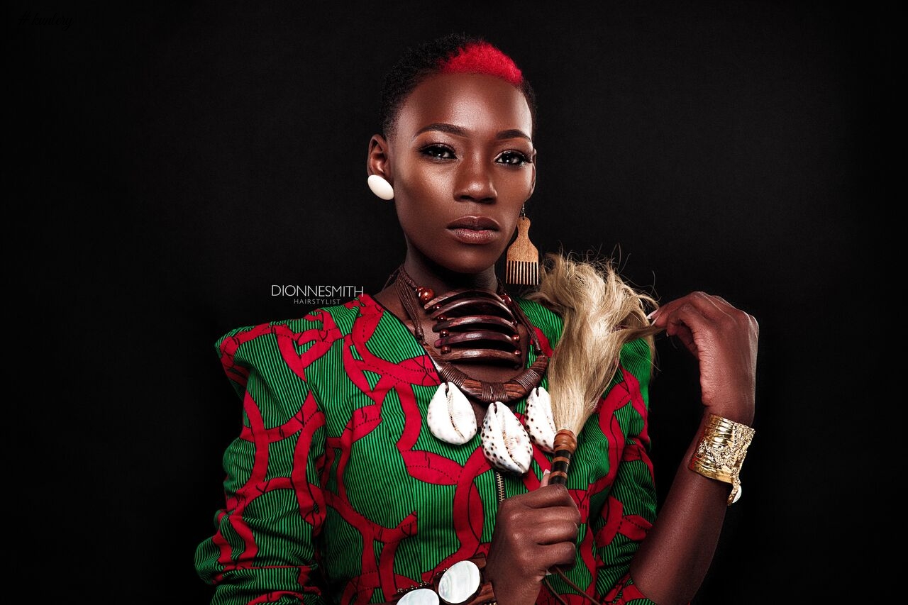 Nigerian Makeup Artist Joy Adenuga Gives Us The Wakanda Feeling With This Beauty Editorial