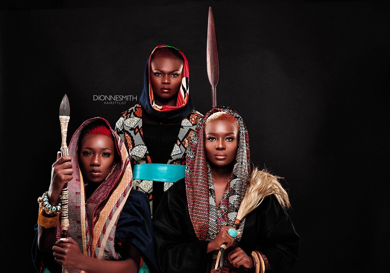 Nigerian Makeup Artist Joy Adenuga Gives Us The Wakanda Feeling With This Beauty Editorial